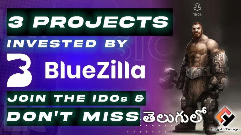 3 Upcoming BlueZilla Invested Projects – Metavpad, Mediaeye & Polygod – Telugu